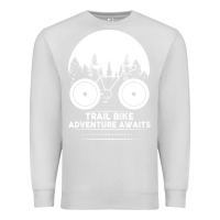 Dove Grey Trail Bike Adventure Awaits Premium Sweatshirt - Bettercallsaul
