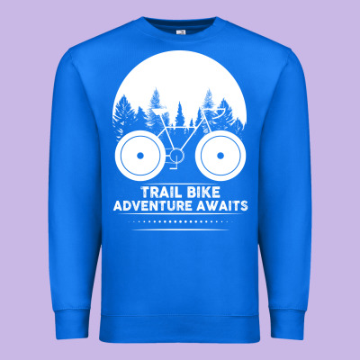 Trail Bike Adventure Awaits Premium Sweatshirt Designed By Bettercallsaul