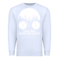 White Trail Bike Adventure Awaits Premium Sweatshirt - Bettercallsaul