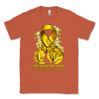 Copper they never fight alone yellow ribbon with boxing g Classic Tee - NancyCooperArtShop
