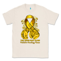 Natural they never fight alone yellow ribbon with boxing g Classic Tee - NancyCooperArtShop