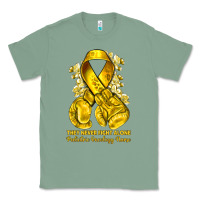Sage they never fight alone yellow ribbon with boxing g Classic Tee - NancyCooperArtShop