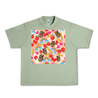 Oil Green back to school seamless pattern 5 (3600x3600) Urban Heavy Tee - AdoDesignShop