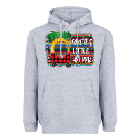 Heather Grey Santas Little helper Heavyweight Hoodie - Bettercallsaul