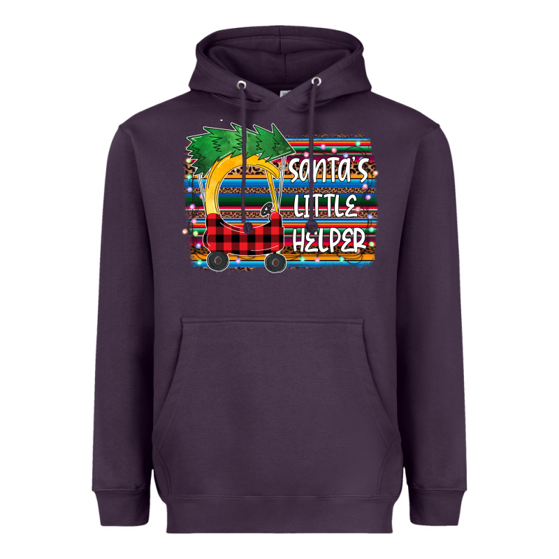 Santas Little Helper Heavyweight Hoodie by Bettercallsaul | Teevron