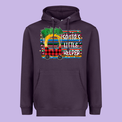 Santas Little Helper Heavyweight Hoodie Designed By Bettercallsaul