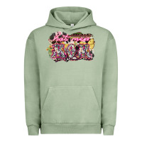 Pigment Oil Green Hot mess mom mother's day Urban Hoodie - HowdyJamesFarm