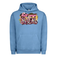 Pigment Pebble Blue Hot mess mom mother's day Urban Hoodie - HowdyJamesFarm