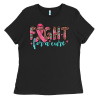 Black fight for a cure Ladies Tee - JahusDesignShop
