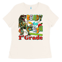 Bone ready to crush first grade Ladies Tee - texasbilliewilder