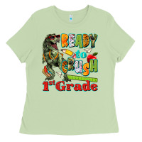 Matcha ready to crush first grade Ladies Tee - texasbilliewilder