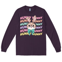 Plum hunny bunny Long Sleeve Tee - MaliasSmallBusiness