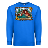 True Royal western barn with farm animals Premium Sweatshirt - RanaPortraitStore