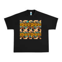 Black seamless poultry farm sunflowers chicken coop tumbler Urban Heavy Tee - Artiststas