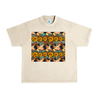 Sandshell seamless poultry farm sunflowers chicken coop tumbler Urban Heavy Tee - Artiststas
