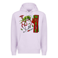 Lilac Christmas Character Premium Hoodie - NancyCooperArtShop
