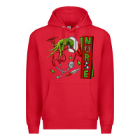 Red Christmas Character Premium Hoodie - NancyCooperArtShop