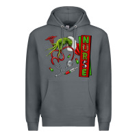 Rock Christmas Character Premium Hoodie - NancyCooperArtShop