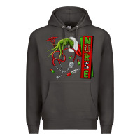 Smoke Christmas Character Premium Hoodie - NancyCooperArtShop