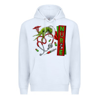 White Christmas Character Premium Hoodie - NancyCooperArtShop