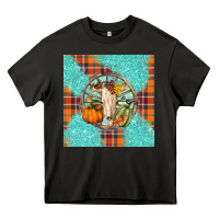 Asphalt fall bull skull Heavy Core Tee - BarkalooDesign