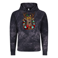 Cloud Black christmas horseshoe Vintage Hoodie - JahusDesignShop