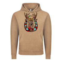 Vintage Coffee christmas horseshoe Vintage Hoodie - JahusDesignShop