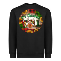 Black it's Christmas y'all reindeer Christmas Heavyweight Sweatshirt - Jasminsmagicworld