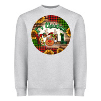 Heather Grey it's Christmas y'all reindeer Christmas Heavyweight Sweatshirt - Jasminsmagicworld