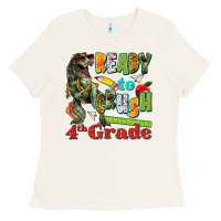 Bone ready to crush fourth grade Ladies Tee - texasbilliewilder