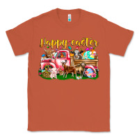 Copper Happy Easter Animal Car Classic Tee - CowhideDigitalArt