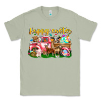 Matcha Happy Easter Animal Car Classic Tee - CowhideDigitalArt
