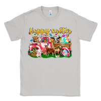 Moon Dust Happy Easter Animal Car Classic Tee - CowhideDigitalArt