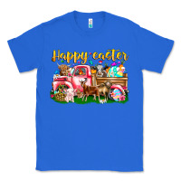 True Royal Happy Easter Animal Car Classic Tee - CowhideDigitalArt