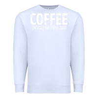White Coffee Completes Me Premium Sweatshirt - Bettercallsaul