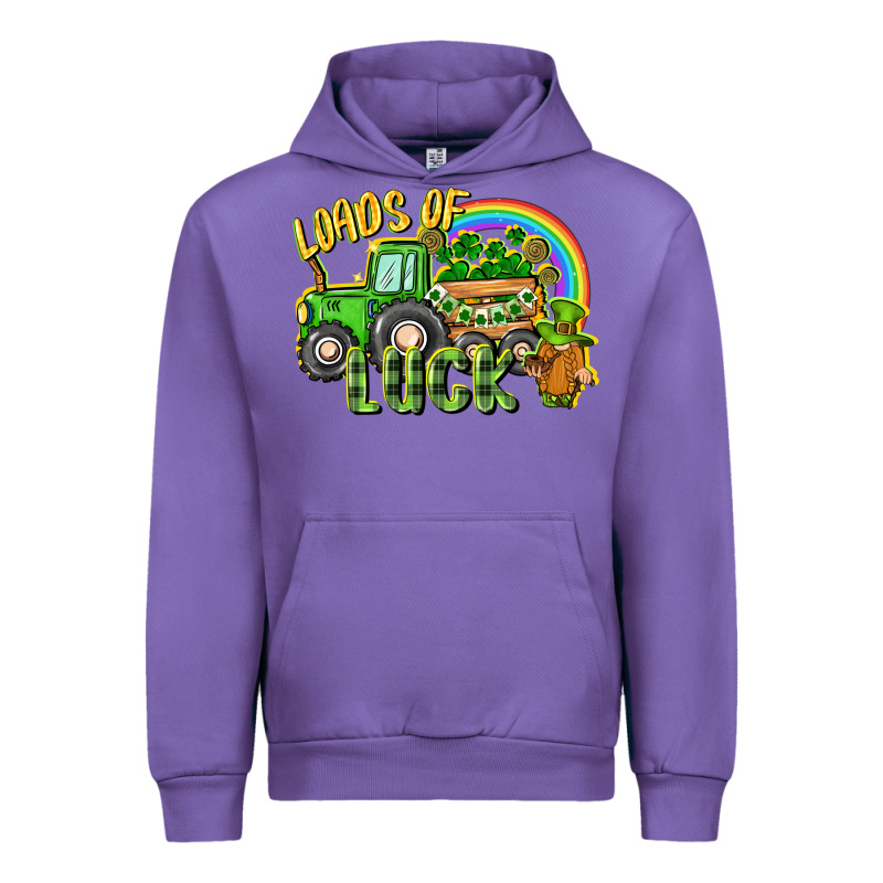 Loads Of Luck Tractor Urban Hoodie by CowGirlArtShop | Teevron