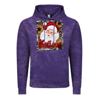 Cloud Purple believe santa Vintage Hoodie - JahusDesignShop
