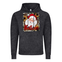 Vintage Black believe santa Vintage Hoodie - JahusDesignShop