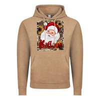 Vintage Coffee believe santa Vintage Hoodie - JahusDesignShop