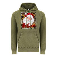Believe Santa Vintage Hoodie | Teevron