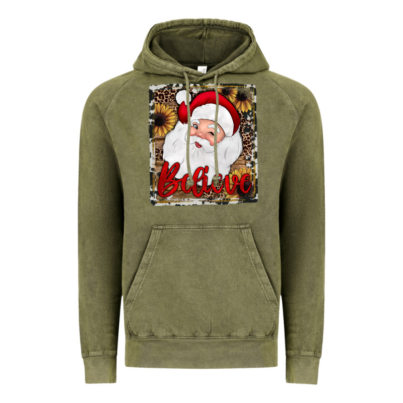 Believe Santa Vintage Hoodie by JahusDesignShop | Teevron