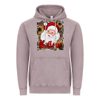 Vintage Zinc believe santa Vintage Hoodie - JahusDesignShop