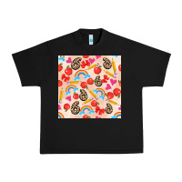 Black back to school seamless pattern 6 (3600x3600) Urban Heavy Tee - AdoDesignShop