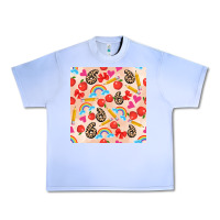 Grape Ice back to school seamless pattern 6 (3600x3600) Urban Heavy Tee - AdoDesignShop