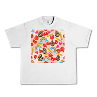Lunar Rock back to school seamless pattern 6 (3600x3600) Urban Heavy Tee - AdoDesignShop