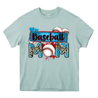 Baseball Mom With Leopard Heavy Core Tee | Teevron