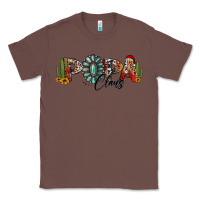 Chestnut western christmas papa claus sunflowers and cactus Classic Tee - Jasminsmagicworld