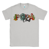 Moon Dust western christmas papa claus sunflowers and cactus Classic Tee - Jasminsmagicworld
