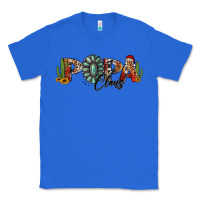 True Royal western christmas papa claus sunflowers and cactus Classic Tee - Jasminsmagicworld