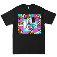 Black hair stylist Premium Tee - AdoDesignShop
